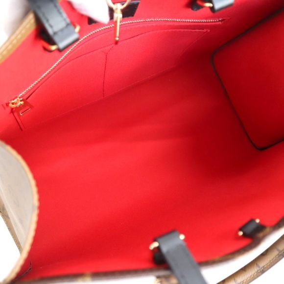 Louis Vuitton Tote Bag On The Go Monogram Rivers Brown MM 2way Shoulder Bag - Picture 5 of 7